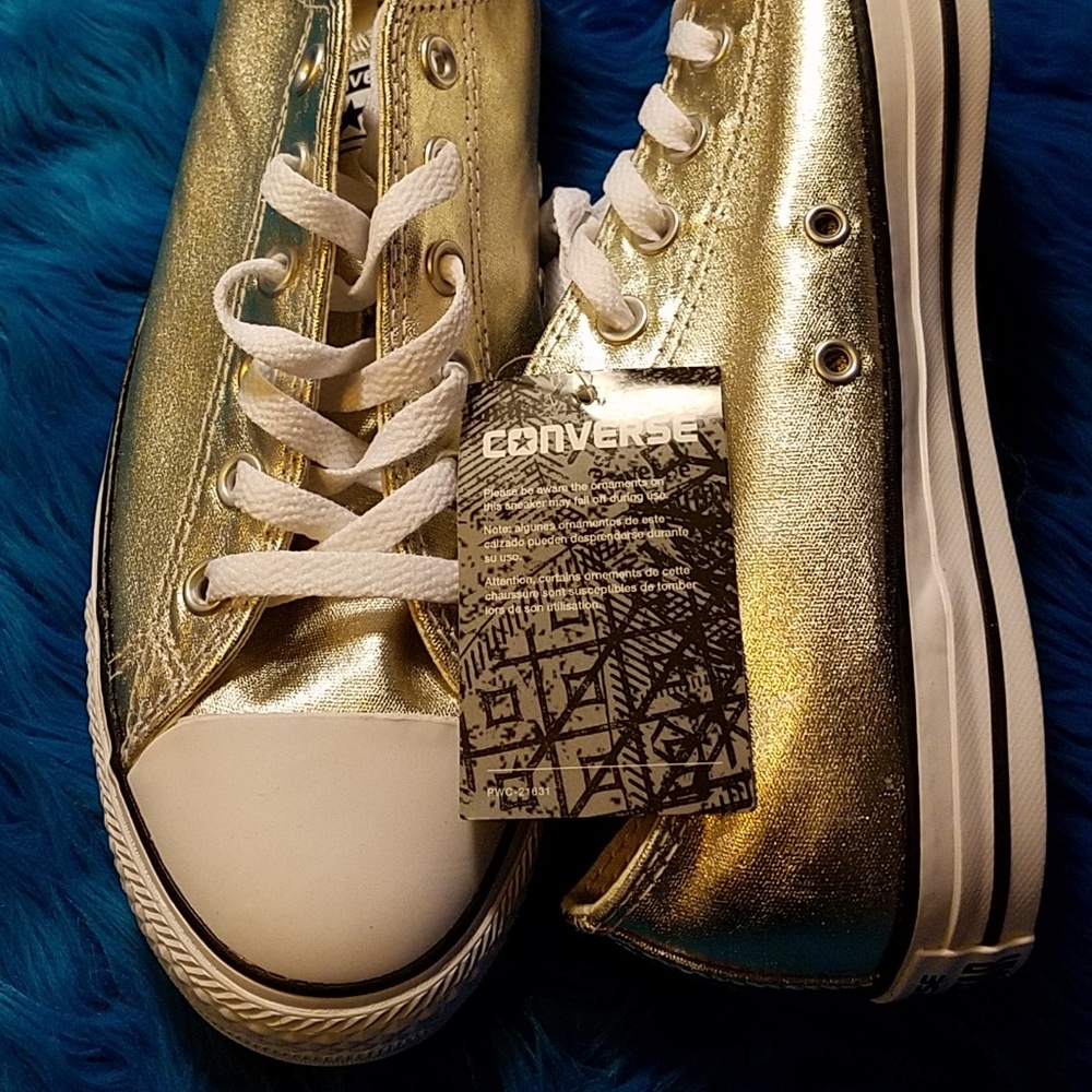 CONVERSE CHUCK TAYLOR ALL STAR METALLIC LOW TOP